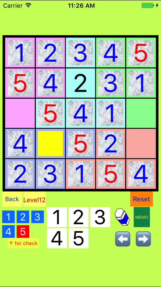 #3. 5x5!? Easy SUDOKU Eccentric Version (iOS) 由: Kozo Terai