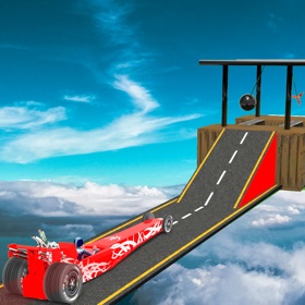 Snímky obrazovky (5) Drag Racing - Sky Stunt Track