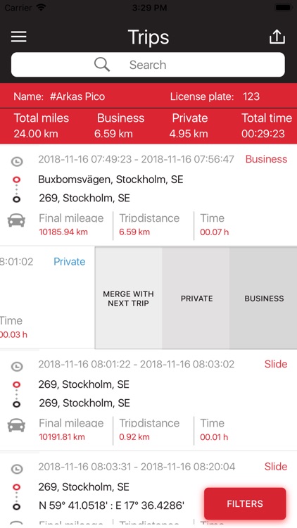 MiniFinder TripLog screenshot-3