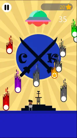 Game screenshot MeteorDodge! apk