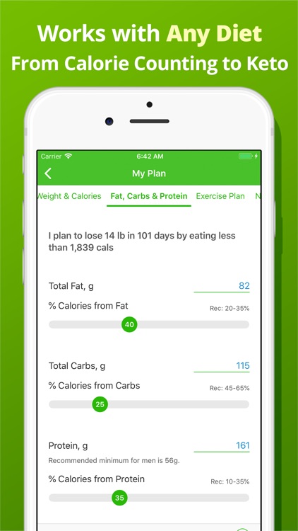 MyNetDiary - Calorie Counter screenshot-3