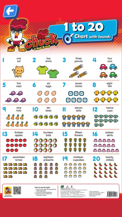 Chuck Chicken Chart With Sound
