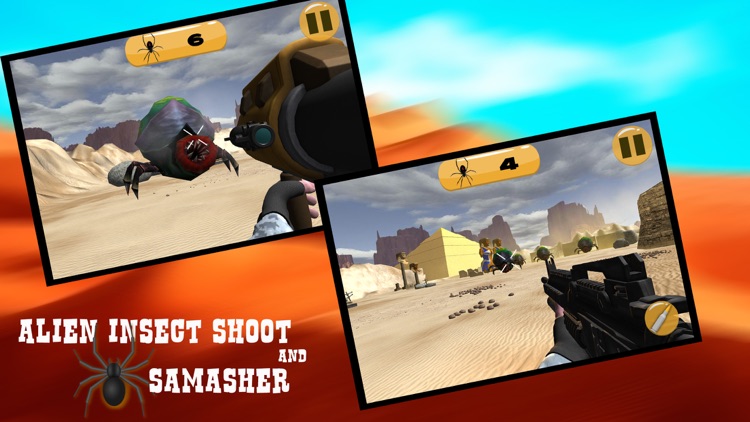 Alien Insects Shoot & Smasher screenshot-3