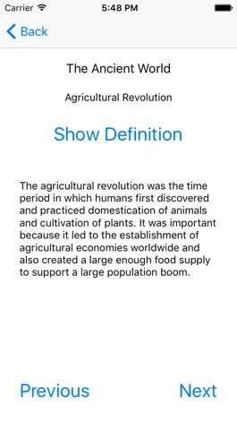 Game screenshot AP World History Terms hack