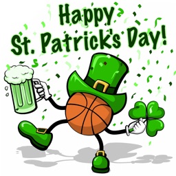 Basketball St. Pat's Stickers