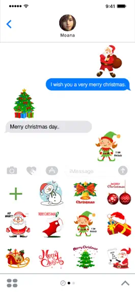 Game screenshot Christmas Animated Sticker mod apk