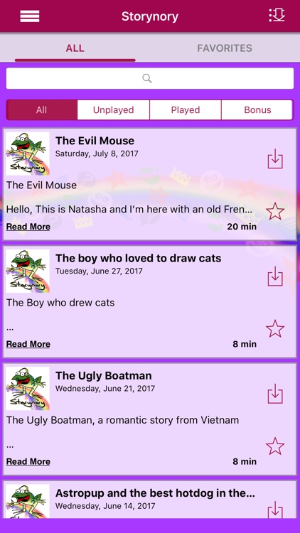 Storynory - Audio Stories for Kids