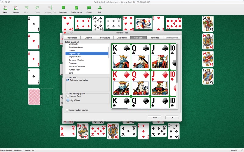 bvs solitaire collection iphone screenshot 4
