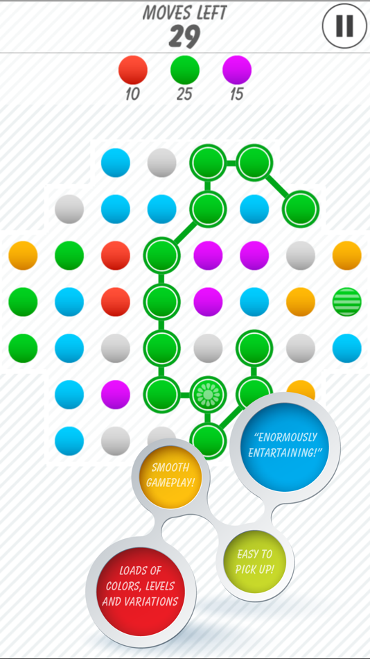 #2. Dotster (iOS) 由: Software River Solutions, Inc