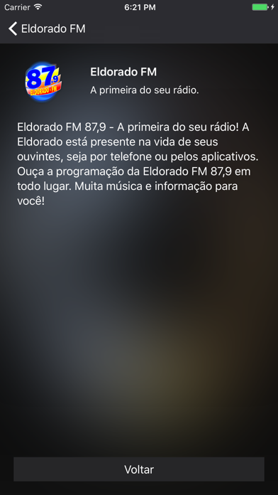 Eldorado FM - Minas Gerais screenshot 4