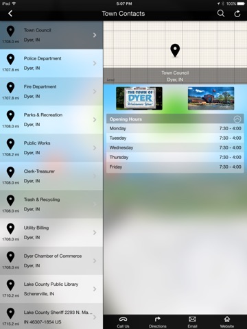 Town of Dyer, IN. screenshot 4