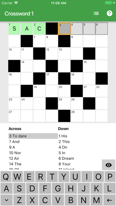 Crosswords To Learn French screenshot 3