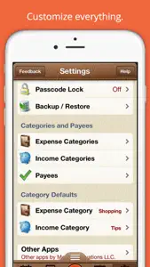 Easy Expenses Tracker screenshot #3 for iPhone