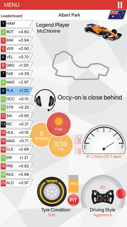 #3. APEX Race Manager 2019 (iOS) 由: BeerMogul Games
