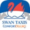 The ComfortDelGro SWAN TAXIS App is the ideal taxi booking and taxi payment application for individuals on the go