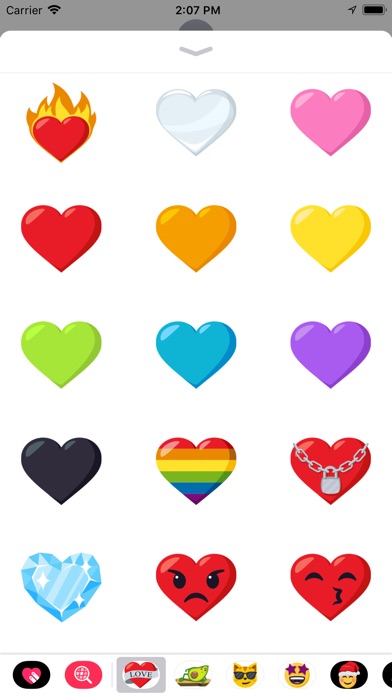 Heart Pack by EmojiOne screenshot 3