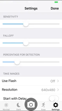 Game screenshot Motion Detector LIVE apk