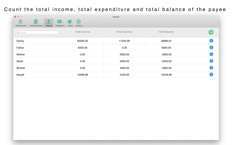 My Account Tracker - Money Box Screenshot