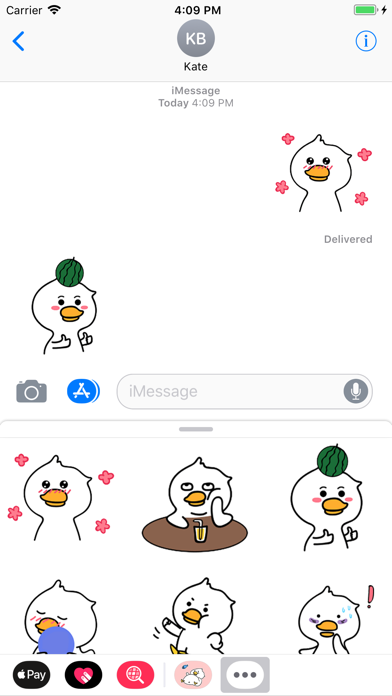 Nimo Duck Animated Stickers screenshot 3