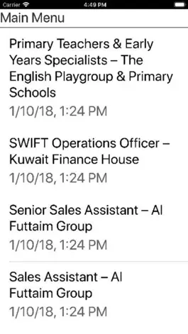 Game screenshot Kuwait Jobs apk