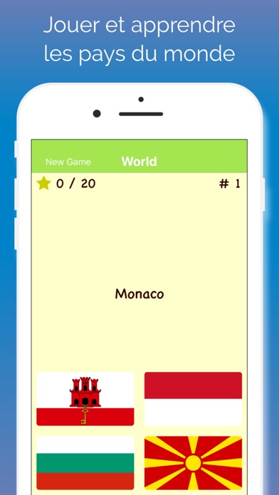 Screenshot #3 pour Drapeaux de tous les pays Quiz