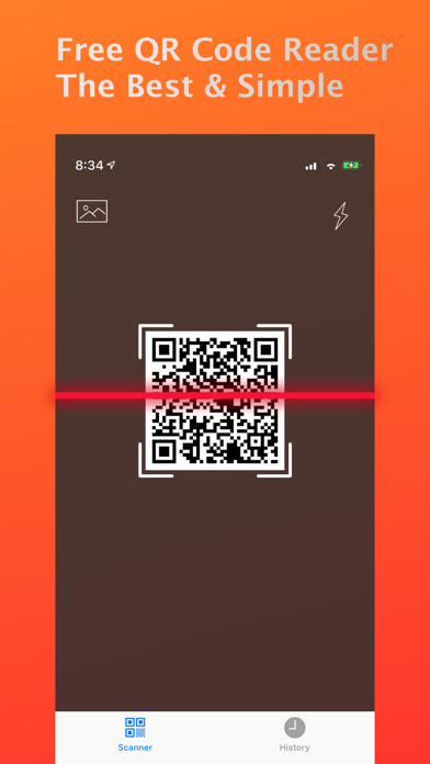 Screenshot #2 pour QR Code Reader ~