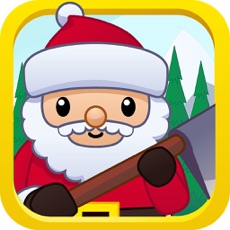 Activities of Santa wood cutter