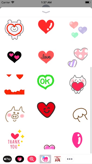 Love In MyHeart Emoji Animated screenshot 3