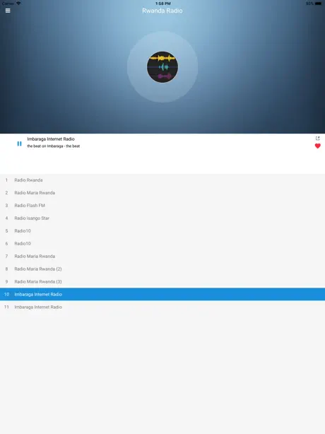 Rwanda Radio Station FM Live