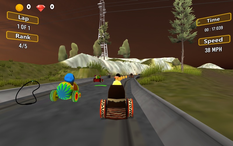 Screenshot #3 pour Super Kids Racing
