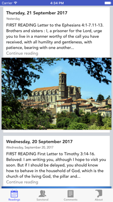 Daily Readings for Catholics screenshot 1