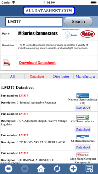 How to cancel & delete Datasheet (PDF) - ALLDATASHEET from iphone & ipad 2