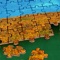 Cut up a photo image into several different jigsaw puzzles ranging from 30 to over 500 pieces