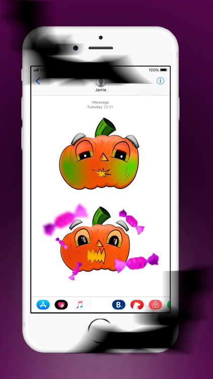 Halloween Pumpkins - Stickers