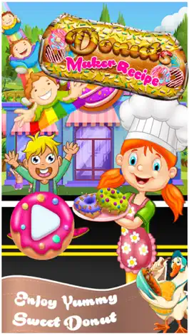 Game screenshot Donuts maker recipe mod apk