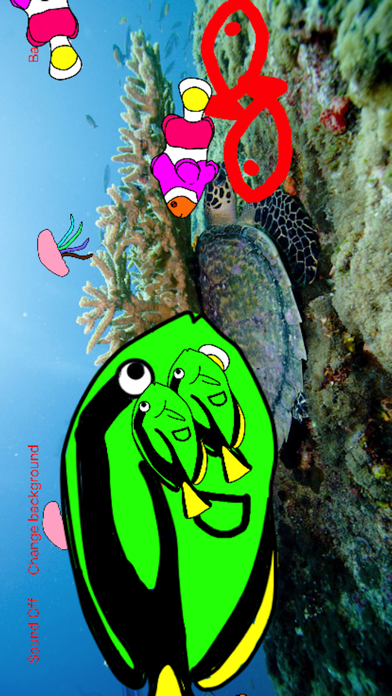 Screenshot #1 pour Coloring Book Fish Aquarium