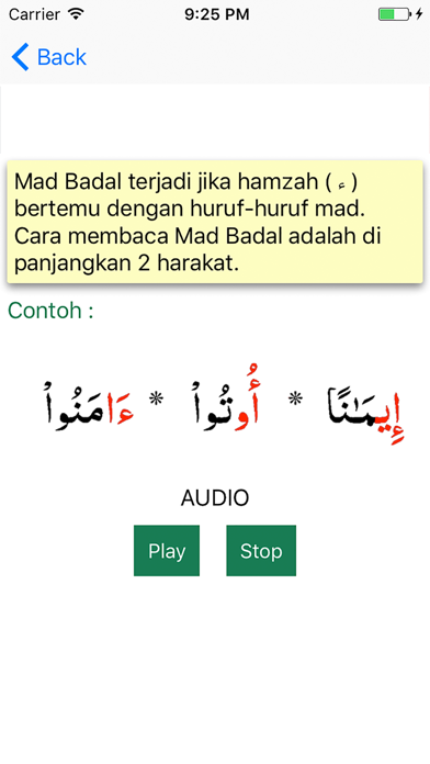 How to cancel & delete Belajar Tajwid Lengkap & Audio from iphone & ipad 2