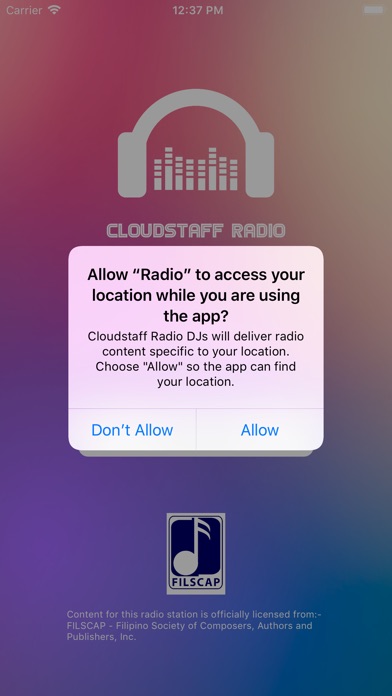 Cloudstaff Radio screenshot 2