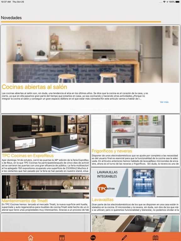 Screenshot #4 pour TPC Cocinas App