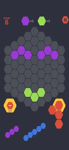 Game screenshot Hexa Block King hack