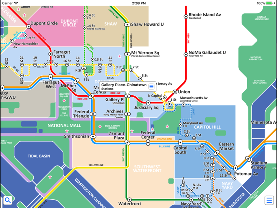Screenshot #4 pour Washington Metro by Zuti