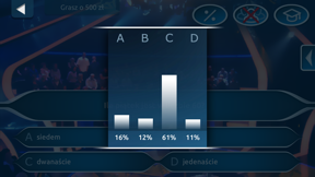 Milionerzy Quiz screenshot