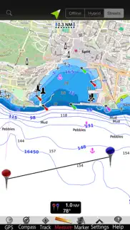 kroatien gps seekarten iphone bildschirmfoto 4