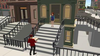 Screenshot #1 pour City Pizza Delivery Bike Rider