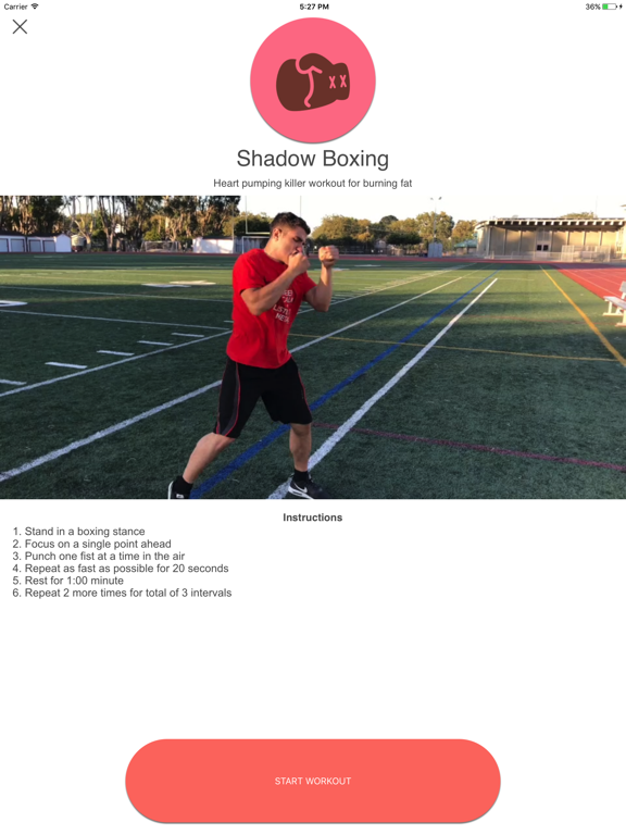 Screenshot #5 pour 1 Minute Workout: HIIT Routine