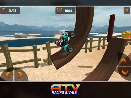 ATV Quad Stunts Race iPad screenshot 2 - Games app
