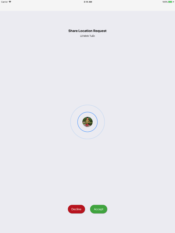 Screenshot #6 pour Location Sharing Real Time