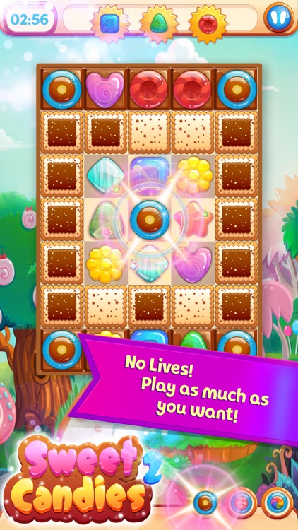 Sweet Candies 2 - Huge Match 3 screenshot-0