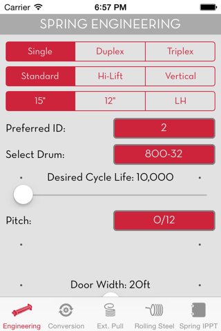IDC Spring Calculator - náhled