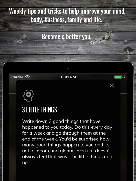App screenshot